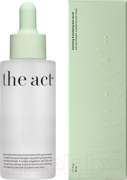 Изображение товара Сыворотка для лица The Act Увлажняющая с гиалуроновой кислотой (50мл)