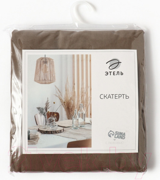 Изображение товара Скатерть Этель Eco / 9631108 (оливковый)