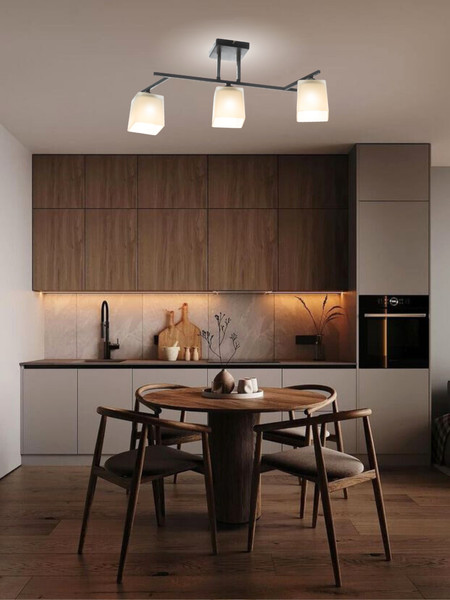 Изображение товара Люстра Aitin-Pro НПБ 02-3x60-101 / N5956/3 (черный/хром)