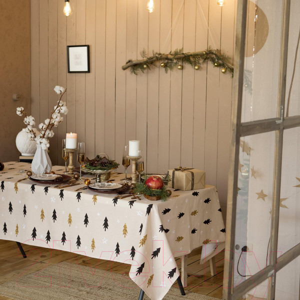 Изображение товара Скатерть Доляна Christmas Mood 110x146 / 4980243