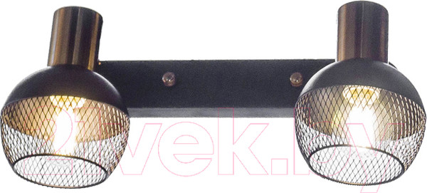 Изображение товара Спот Aitin-Pro НПБ 02-2x60-102 / N6237/2 (черный/бронза)