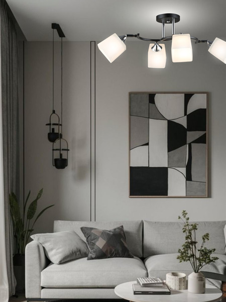 Изображение товара Спот Aitin-Pro НПБ 02-4x60-101 / N6106/4 (черный/хром)