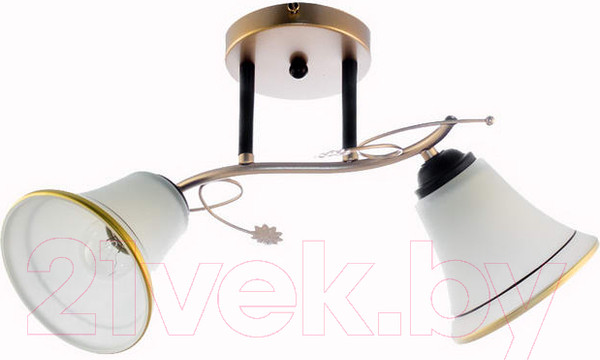 Изображение товара Потолочный светильник Aitin-Pro НПБ 02-2х60-101 / DA5095/2C (золото/черный)