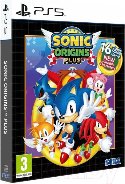 Изображение товара Игра для игровой консоли PlayStation 5 Sonic Origins Plus (EU pack, RU subtitles)