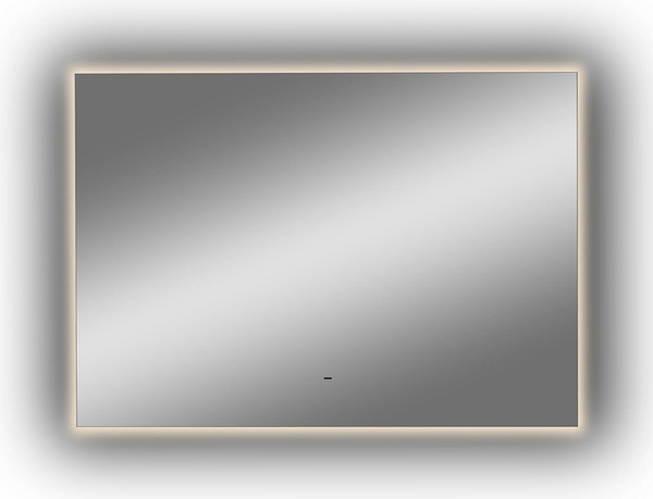 Изображение товара Зеркало Континент Trezhe Led 100x80 (с бесконтактным сенсором, теплая подсветка)