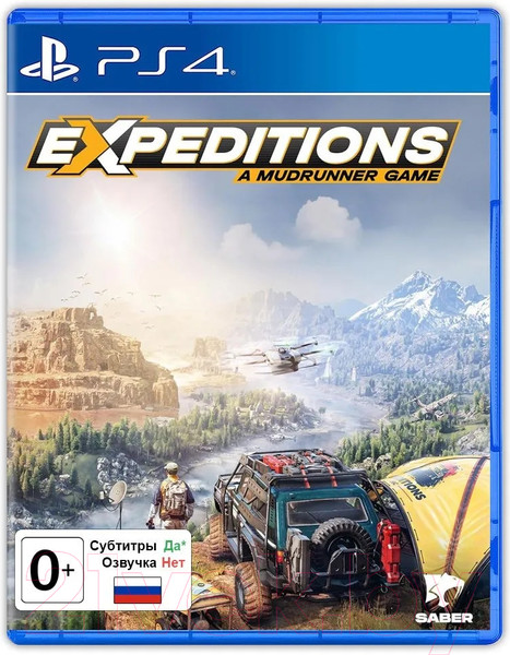Изображение товара Игра для игровой консоли PlayStation 4 Expeditions: A MudRunner Game (EU pack, RU subtitles)