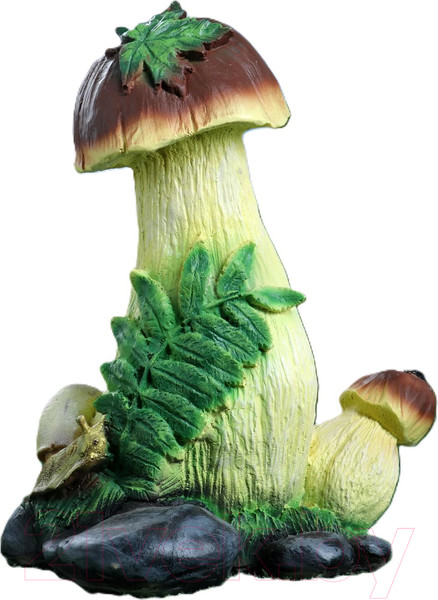 Изображение товара Фигурка для сада Хорошие сувениры Гриб с ягодой и улиткой / 1360684