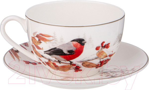 Изображение товара Чашка с блюдцем Lefard Лесная Сказка / 85-1915