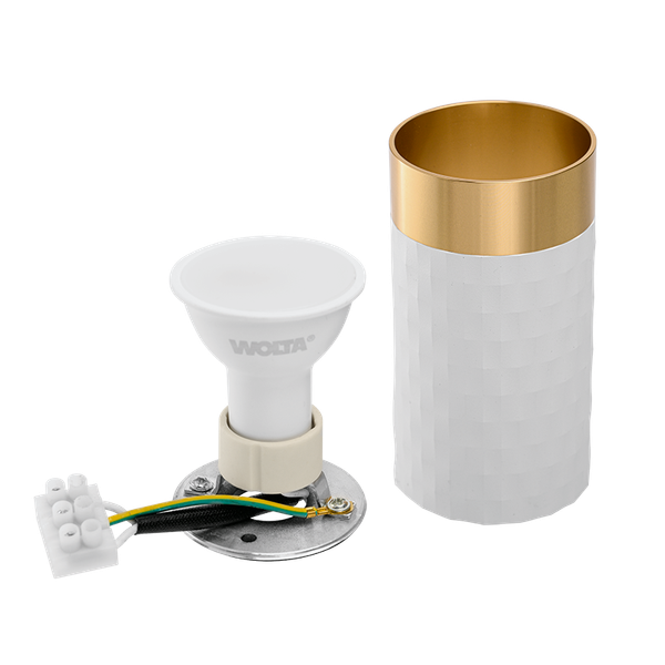 Изображение товара Точечный светильник Wolta WSL-GU10/10WG