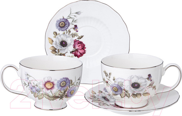 Изображение товара Набор для чая/кофе Lefard Bouquet / 590-640