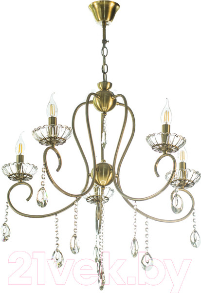 Изображение товара Люстра Aitin-Pro НСБ 01-5x60-105 / NH4462/5 (бронза)