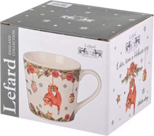 Изображение товара Кружка Lefard Елка,кот и Новый год / 260-994