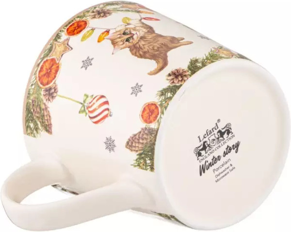 Изображение товара Кружка Lefard Елка,кот и Новый год / 260-994