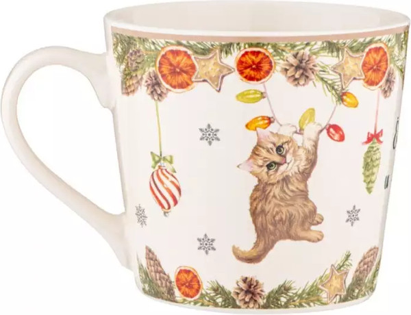 Изображение товара Кружка Lefard Елка,кот и Новый год / 260-994
