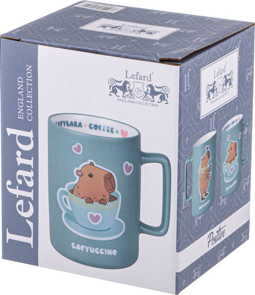 Изображение товара Кружка Lefard Capybara+Coffee / 260-998