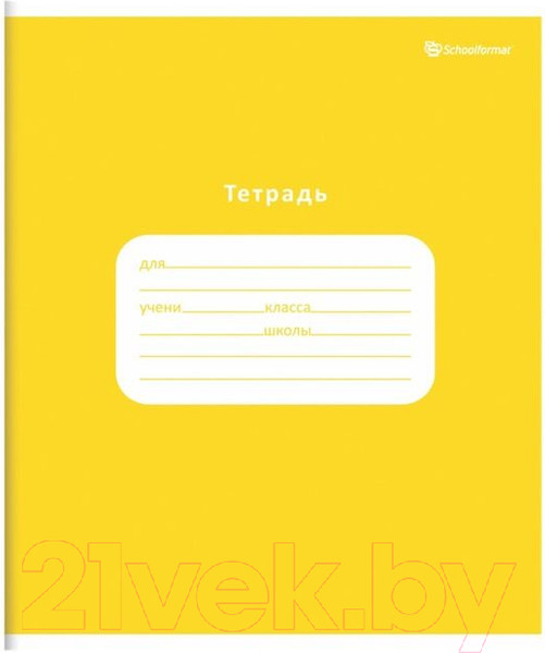 Изображение товара Набор тетрадей Schoolformat Однотонные / ТШКЛ12-ОД-НМП (20шт)