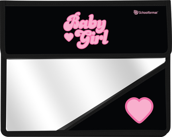 Изображение товара Папка для тетрадей Schoolformat Стиль розовый / ПТПЛ2А5-СР (черный)