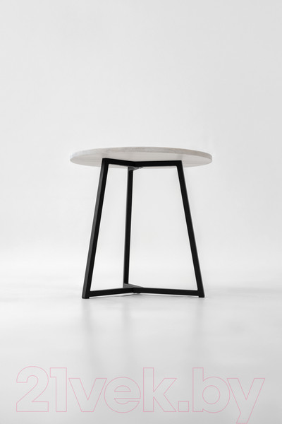 Изображение товара Журнальный столик Stal-Massiv SMT-54 (дуб беленый/черный)