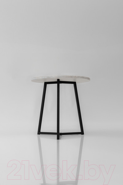 Изображение товара Журнальный столик Stal-Massiv SMT-54 (дуб беленый/черный)