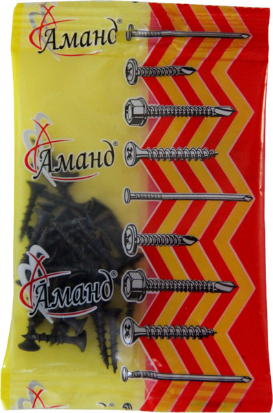 Изображение товара Саморез Аманд Крупный шаг 3.5x19 (120шт)