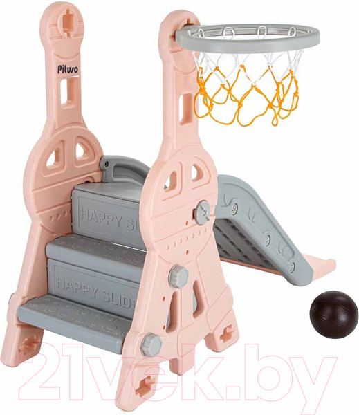 Изображение товара Горка Pituso Космо / L-MZ02-beige (бежевый/серый)