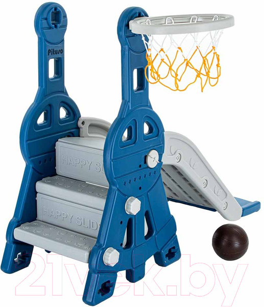 Изображение товара Горка Pituso Космо / L-MZ02-blue (синий/серый)