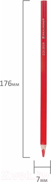 Изображение товара Набор цветных карандашей Brauberg 181936