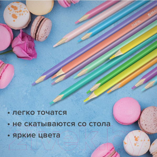 Изображение товара Набор цветных карандашей Brauberg 181850