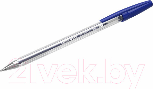 Изображение товара Набор шариковых ручек Brauberg 143453 (синий, 4шт)