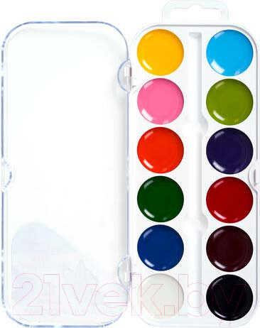 Изображение товара Акварельные краски Юнландия 192358 (12цв)