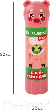 Изображение товара Клей-карандаш Brauberg PVP-основа / 271141