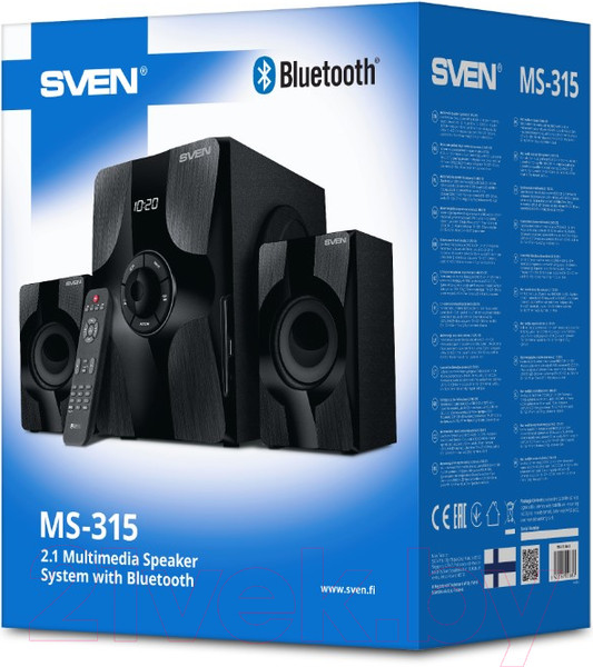 Изображение товара Мультимедиа акустика Sven MS-315 (черный)