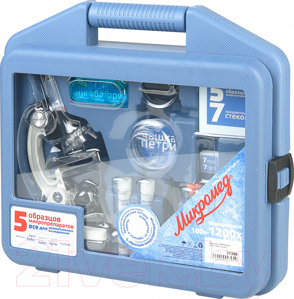 Изображение товара Микроскоп оптический Микромед 100x-1200x / 31396