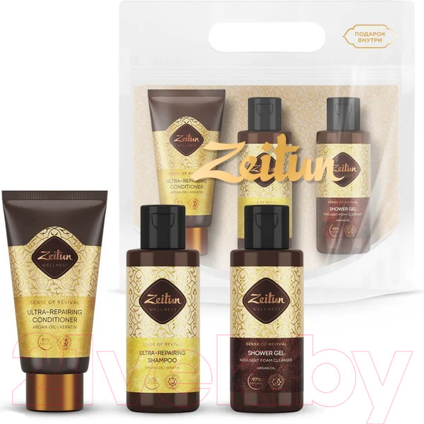 Изображение товара Набор косметики для тела Zeitun Ритуал восстановления с марокканской арганой Z5547