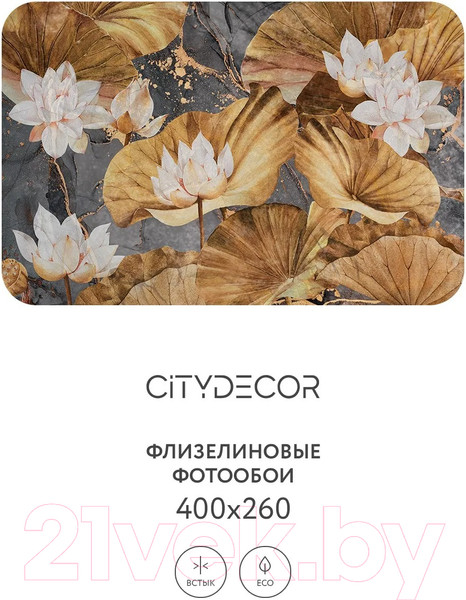 Изображение товара Фотообои листовые Citydecor Blossom 20 (400x260см)
