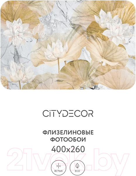 Изображение товара Фотообои листовые Citydecor Blossom 21 (400x260см)