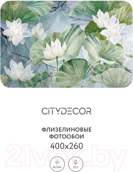Изображение товара Фотообои листовые Citydecor Blossom 26 (400x260см)