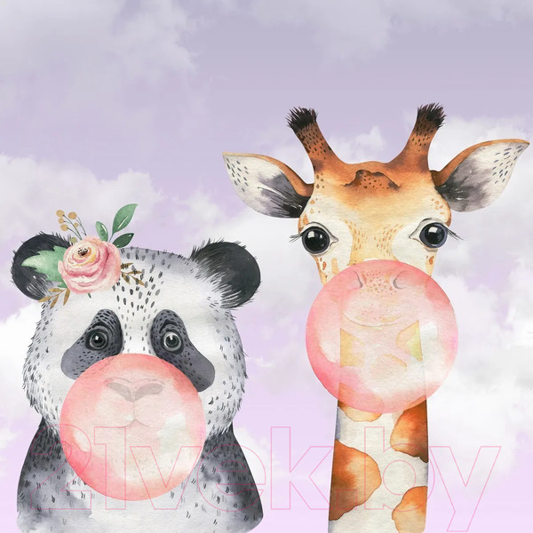 Изображение товара Фотообои листовые Citydecor Bubble Gum 8 (400x260см)