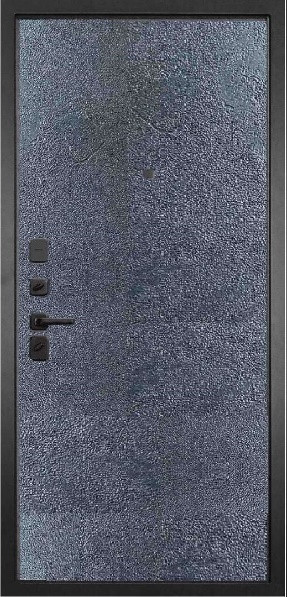 Изображение товара Входная дверь ГРАНИТ Шторм 77-1 бетон темный (86x205, левая)