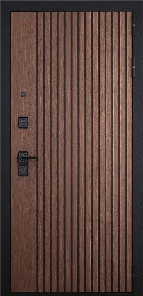 Изображение товара Входная дверь ГРАНИТ Шторм 77-1 бетон темный (86x205, правая)