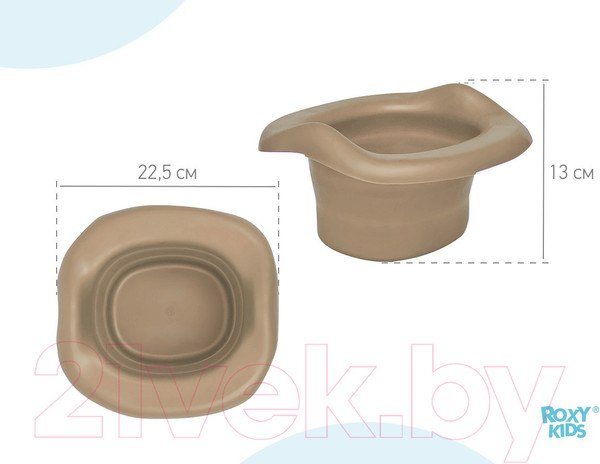 Изображение товара Вставка для детского горшка Roxy-Kids ML-235RU-BE (бежевый)
