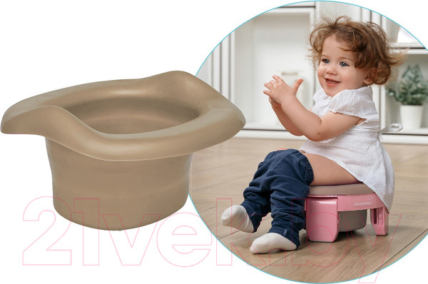 Изображение товара Вставка для детского горшка Roxy-Kids ML-235RU-BE (бежевый)