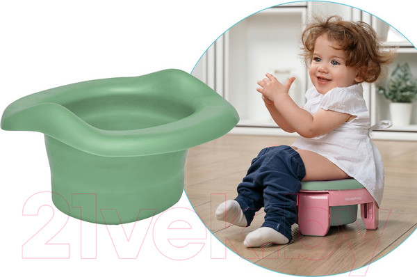 Изображение товара Вставка для детского горшка Roxy-Kids ML-235RU-OL (оливковый)