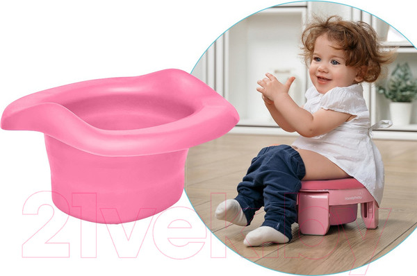 Изображение товара Вставка для детского горшка Roxy-Kids ML-235RU-PI (розовый)