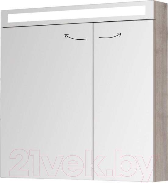 Изображение товара Шкаф с зеркалом для ванной Dreja Max 80 / 77.9010D