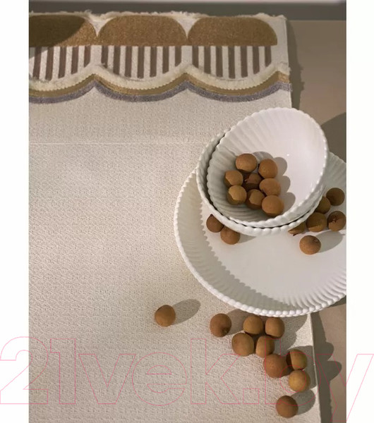 Изображение товара Дорожка на стол Tkano Essential Chic beige / TK24-TR0002