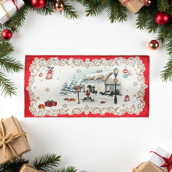 Изображение товара Полотенце Этель Снежная деревенька / 10404612