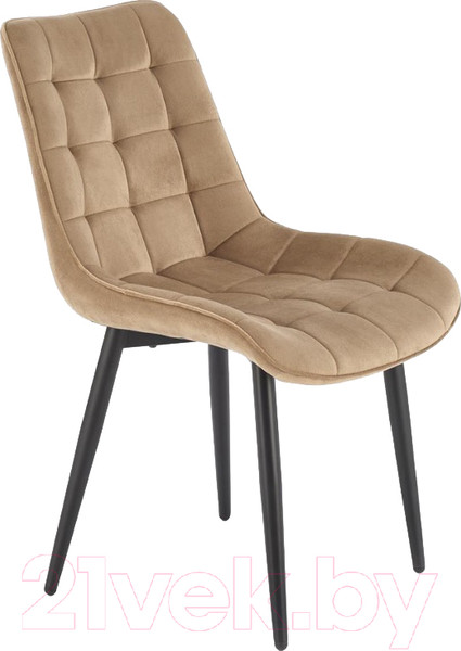 Изображение товара Стул Halmar Ganso (бежевый/черный)