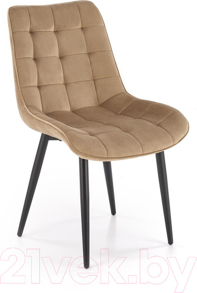 Изображение товара Стул Halmar Ganso (бежевый/черный)