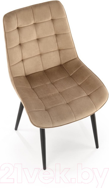 Изображение товара Стул Halmar Ganso (бежевый/черный)